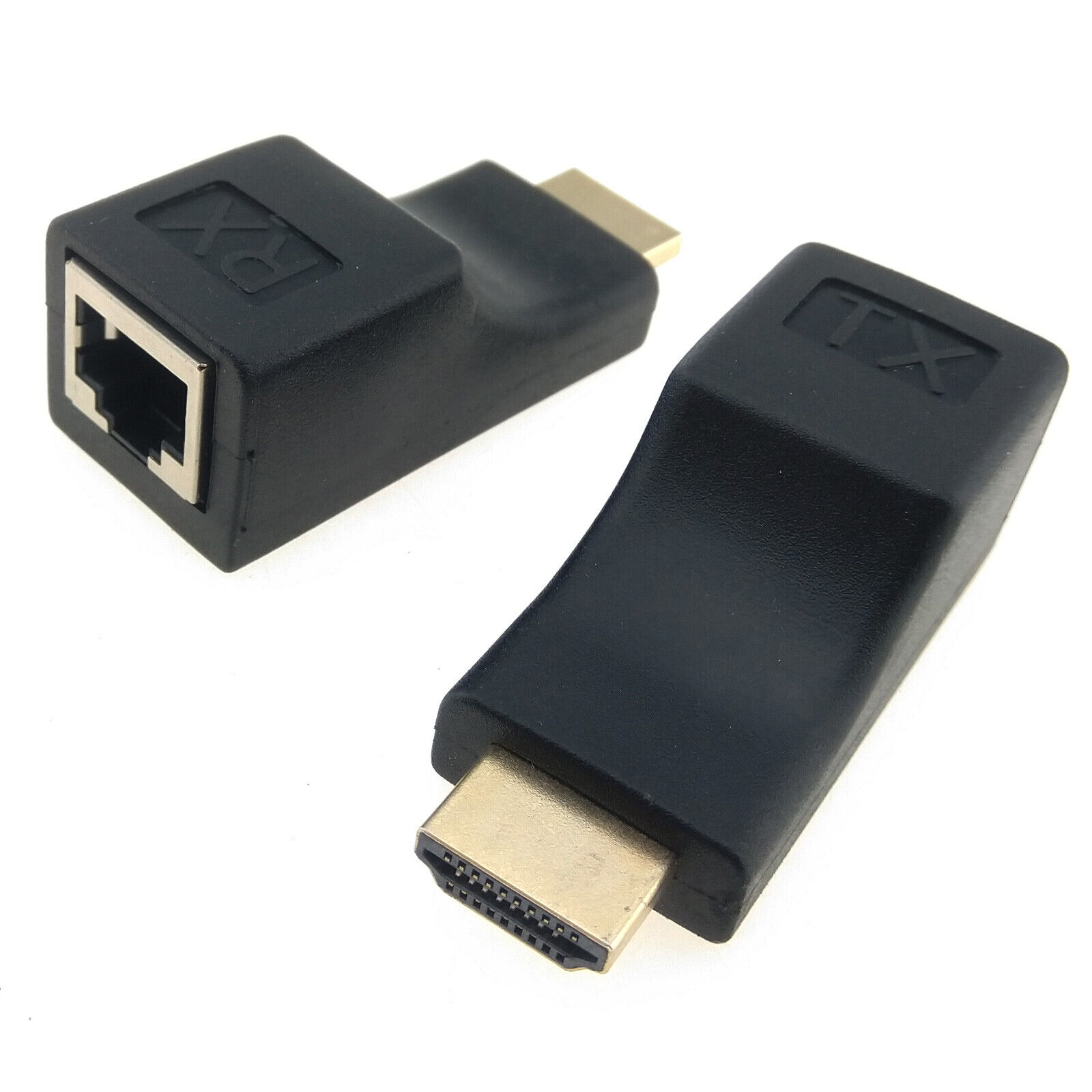 Hdmi Extender Over Network Rj45 Cat 6 Cable 4k 10m 1080p 30m Hdcp Tx Rx Adapter