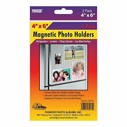 Pioneer 602700 Freez-a-frame Photo Albums 4x6 In. Magnetic Photo Frame