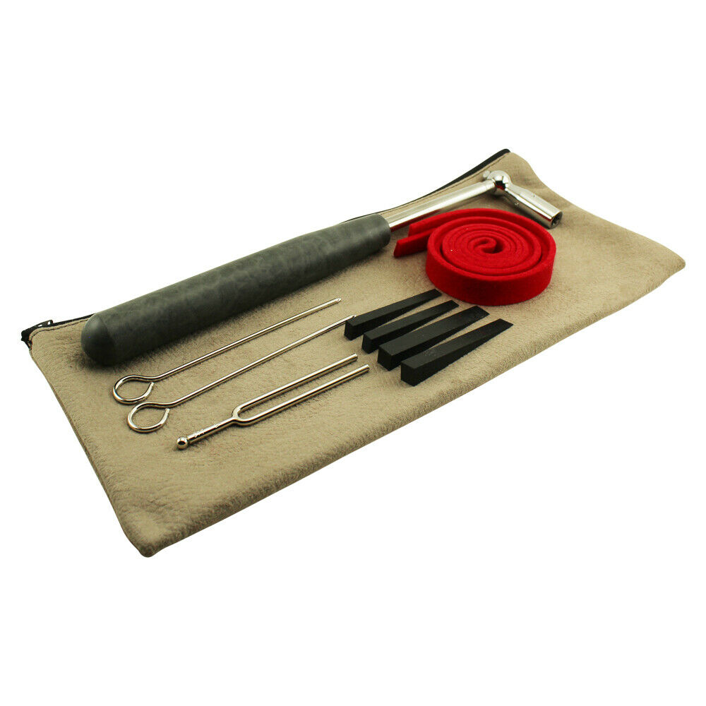 Professional Piano Tuning Kit W/hammer, Mutes & Fork