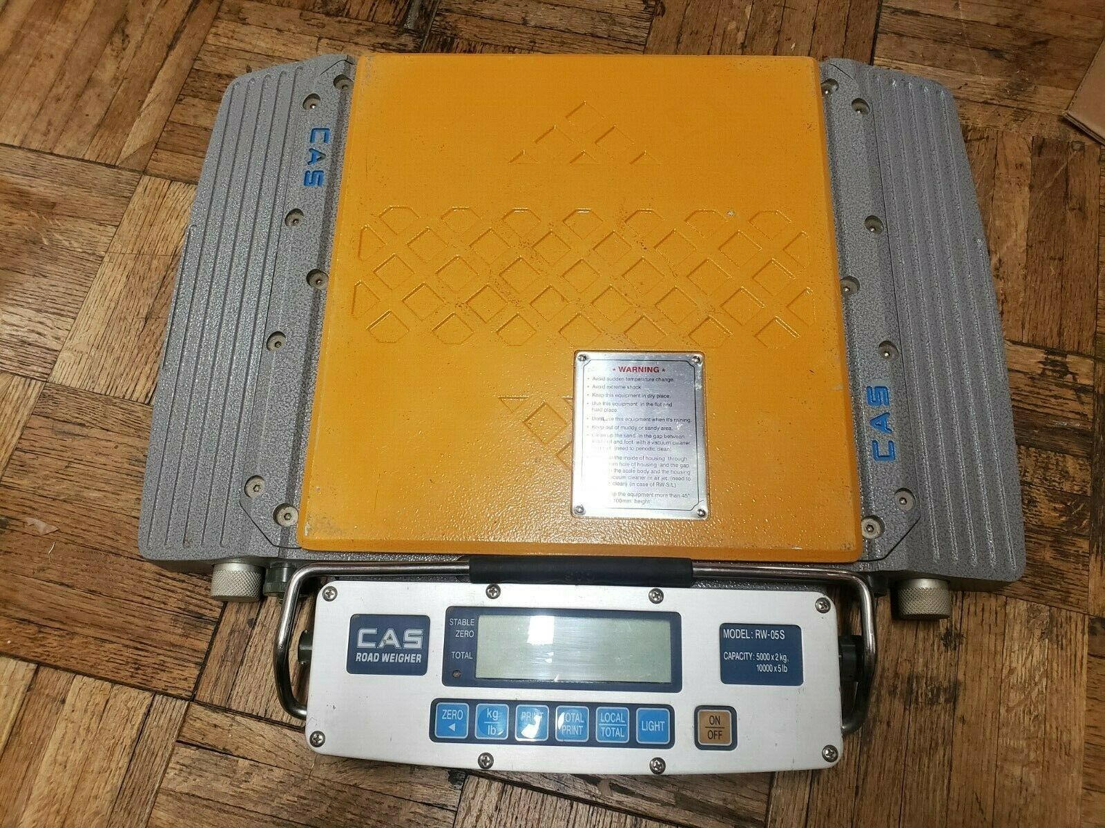 Cas Rw-05s Road Weigher Weighing Scale 5000x2kg, 10000 X 5lb