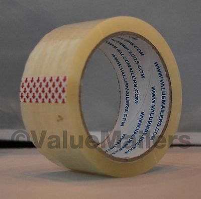 18 Rolls Packaging 2ml Box Carton Sealing Tape 2x110 cl