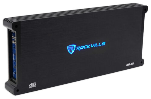 Rockville Db45 3200 Watt/800w Rms 4 Channel Amplifier Car Stereo Amp, Loud!!