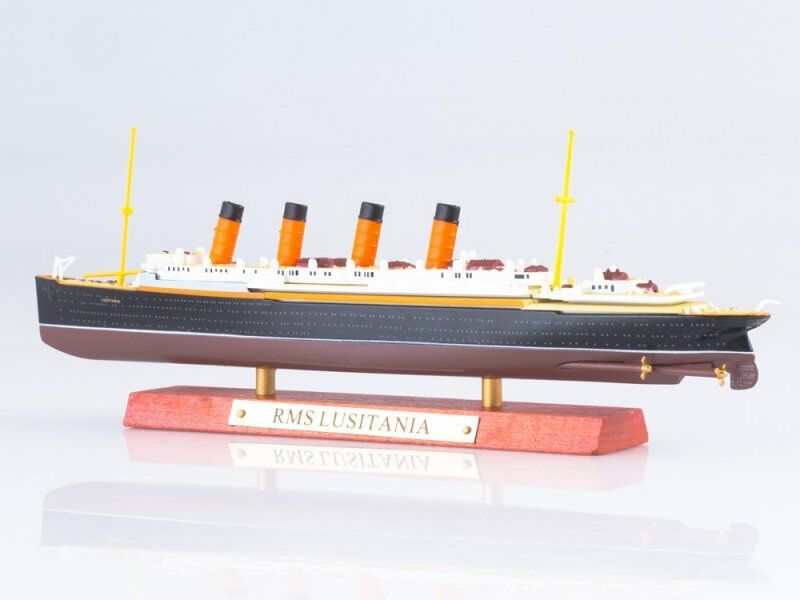 Collect 1:1250 Scale Atlas RMS Lusitania Diecast  Boat Model  Cruise ship Toys