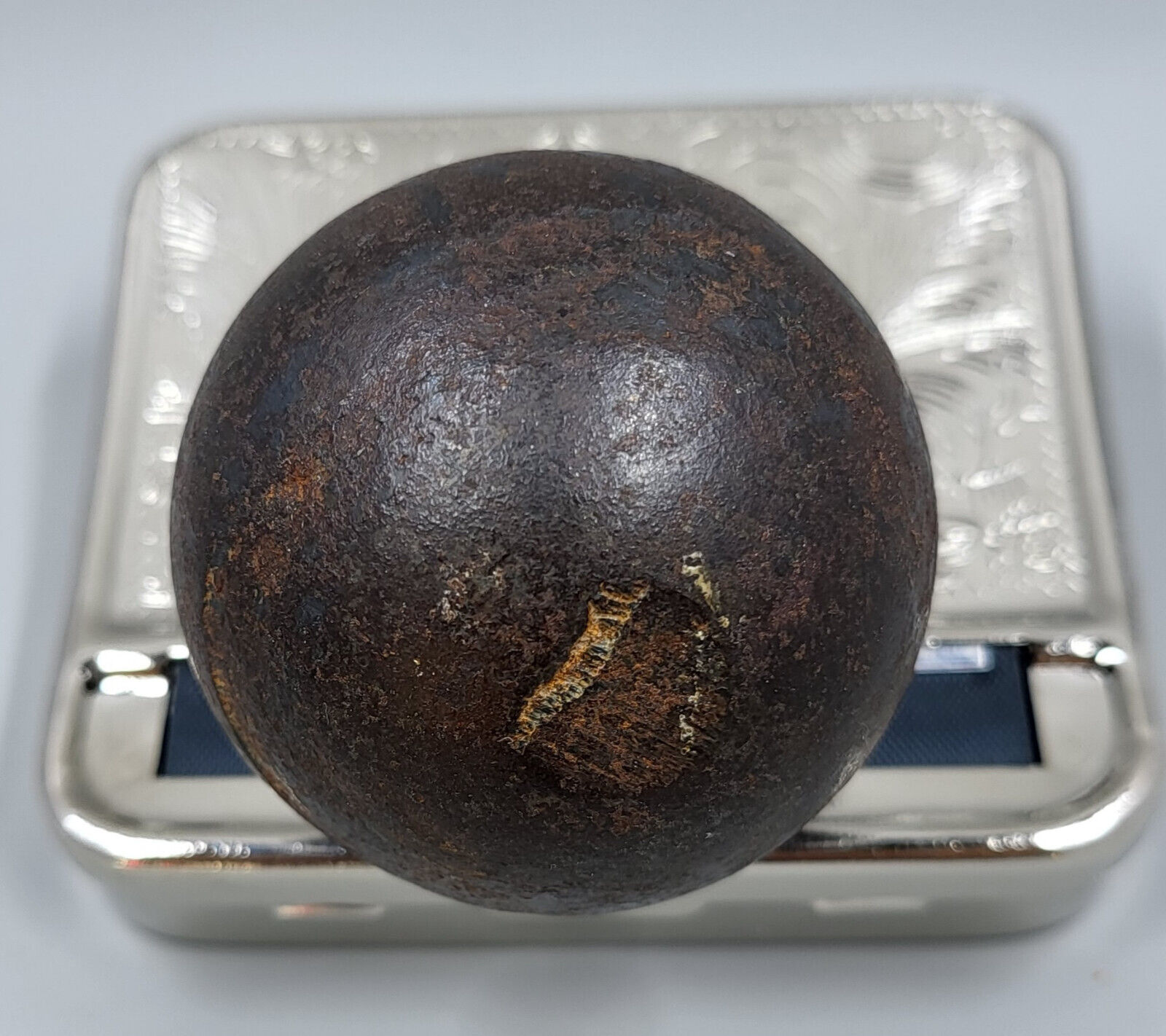 Antique 2 Inch Iron Canon Ball [Found Near Antietam Battlefield Maryland!]