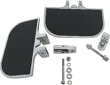 Mid Usa Chrome Mini Floorboards For Harley Front Or Rear Male Mount Foot Boards