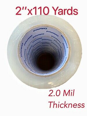 36 ROLLS 2.0Mil Carton Clear Sealing Packing Packaging Tape 2x110 Yards (330 ft)