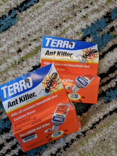 2 Liquid Terro Ant Killer Ii Indoor Bait Borax Common Household Small Sweet T100