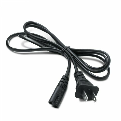 Lot of 1/100 Standard 6ft 2-Prong AC Power Cord/Cable for PS2 PS3 Slim Laptop