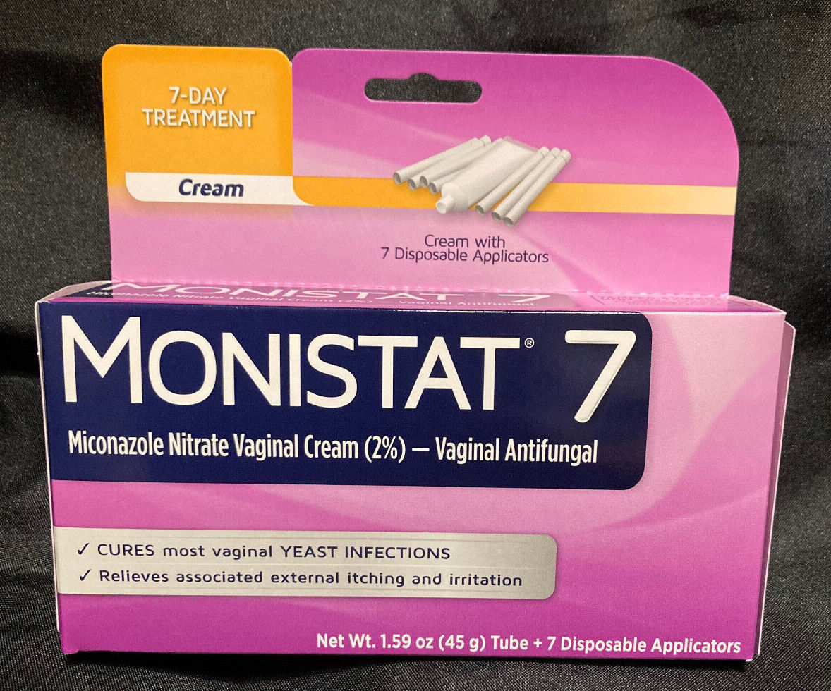 Monistat 7-day Yeast Infection Treatment Cream + External Itch Relief Cream