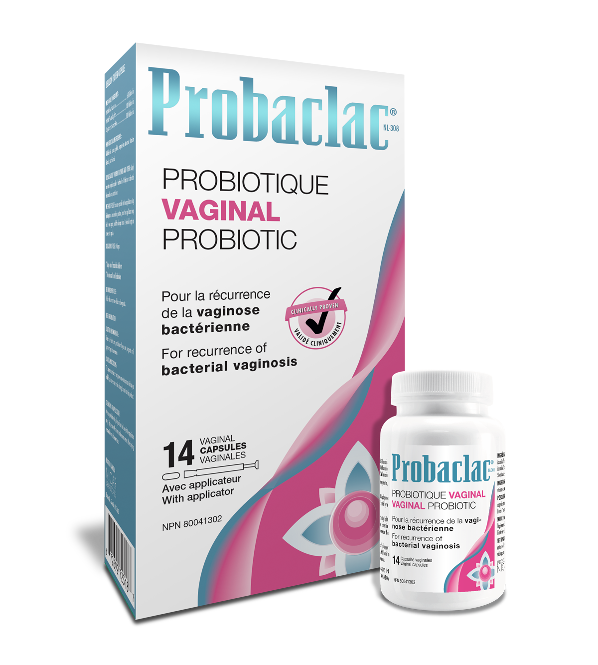 Probaclac Vaginal Probiotic, Bacterial Vaginosis, Ph Balance