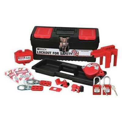 Brady 104795 Portable Lockout Kit,Electrical/Valve,12
