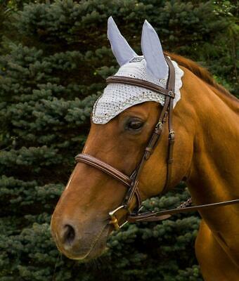 Equine Couture Fly Bonnet with Pearls and Crystals                           ...
