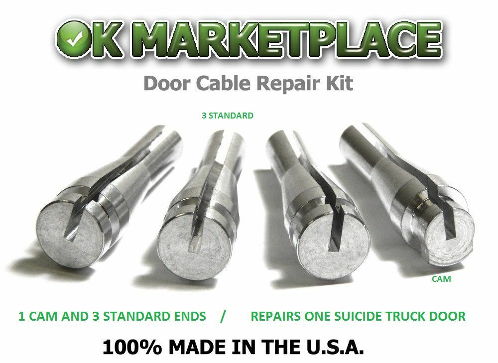 Ford F Series Extended Cab Rear Suicide Door Lock Cable Repair Kit  #1B3ATL