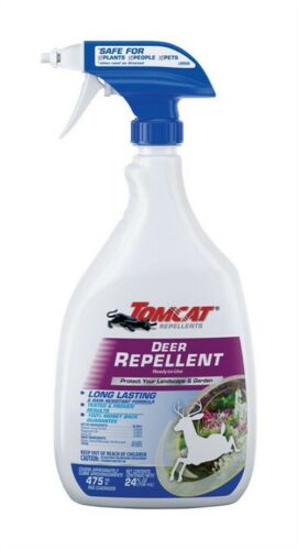 Tomcat 491210 Long Lasting & Rain Resist Animal Repellent Spray 24 oz. for Deer